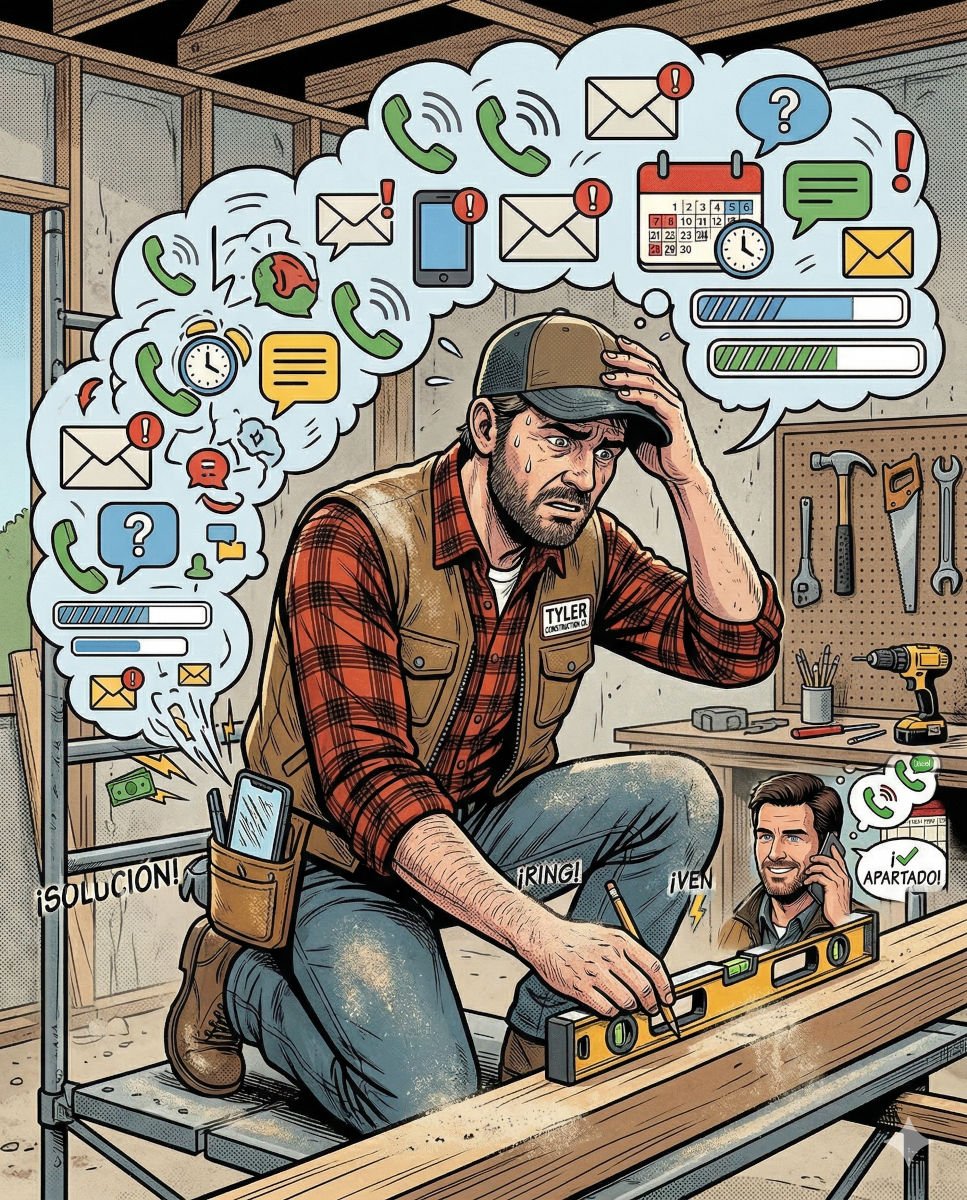 ¿Por qué un contratista pierde el lead aunque el cliente ya lo encontró? 2 contratistas pierden leads por respuesta lenta